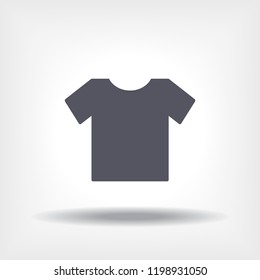 T-SHIRT line vector