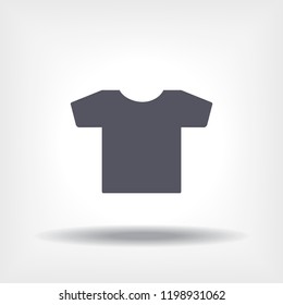 T-SHIRT line vector