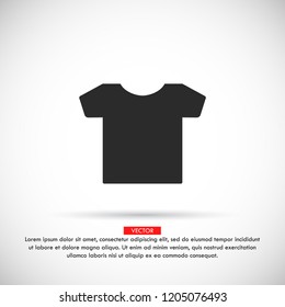 T-SHIRT line vector