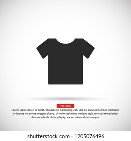 T-SHIRT line vector