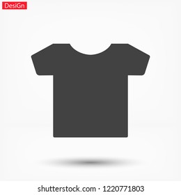 T-SHIRT line vector