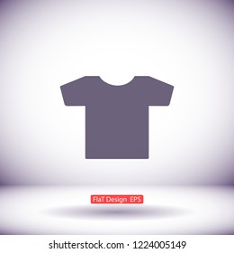 T-SHIRT line vector