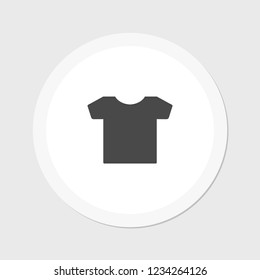 T-SHIRT line vector