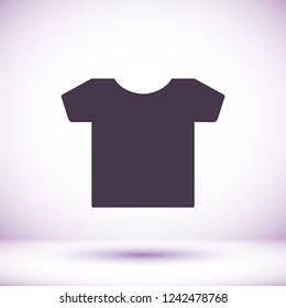 T-SHIRT line vector