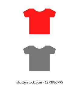 T-SHIRT line vector