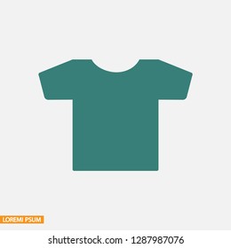 T-SHIRT line vector