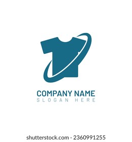 T-shirt Logo Vector and white background