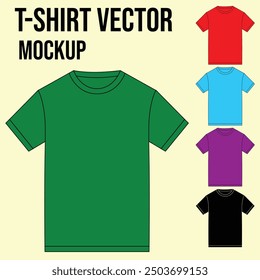 T-shirt male Mockup or template fashion 