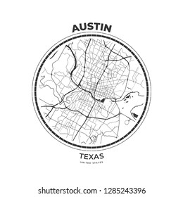 2,850 Austin Vector Map Images, Stock Photos & Vectors | Shutterstock