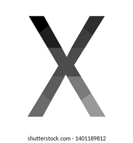 T-shirt message - X unnamed - Mister X Design unit for stylish t-shirt. Fashionable print for urban style clothing. Crosshair X and inscription Design Unit eps10