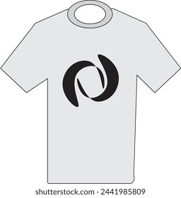 Icono e ilustración de maqueta de camiseta