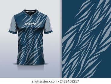 Tshirt mockup abstract grunge sport jersey design for football soccer, racing, esports, running
