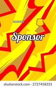 T-shirt mockup abstract stripe line jersey design for football, soccer, racing, esports, running