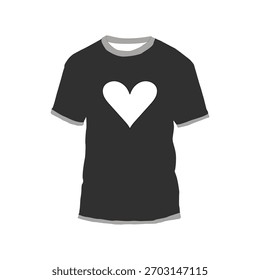 Diseño de maqueta de camiseta con tipografía