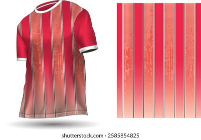 Tshirt mockup sport jersey design