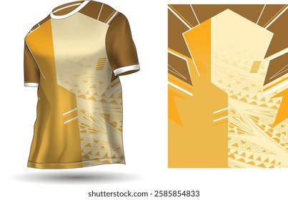 Tshirt mockup sport jersey design