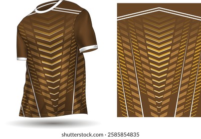 Tshirt mockup sport jersey design