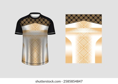 Tshirt mockup sport jersey design