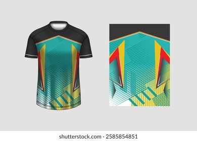 Tshirt mockup sport jersey design