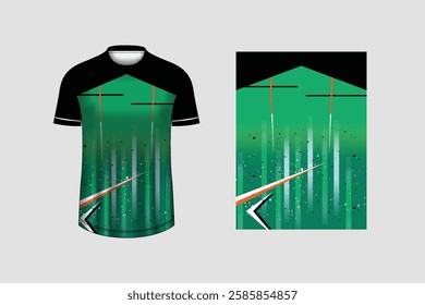 Tshirt mockup sport jersey design