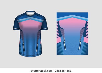 Tshirt mockup sport jersey design