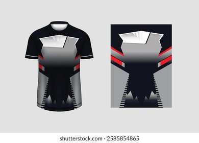 Tshirt mockup sport jersey design