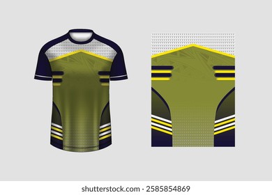 Tshirt mockup sport jersey design