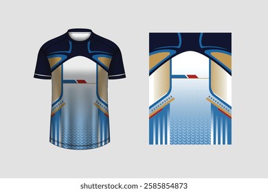 Tshirt mockup sport jersey design