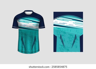 Tshirt mockup sport jersey design