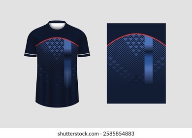 Tshirt mockup sport jersey design