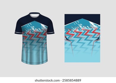 Tshirt mockup sport jersey design