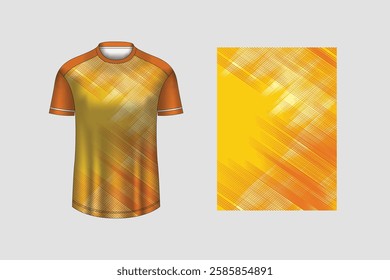 Tshirt mockup sport jersey design