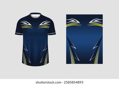 Tshirt mockup sport jersey design