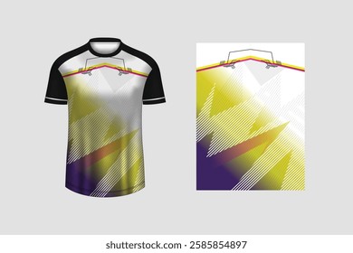 Tshirt mockup sport jersey design