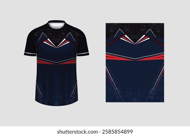 Tshirt mockup sport jersey design