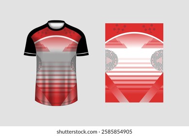 Tshirt mockup sport jersey design