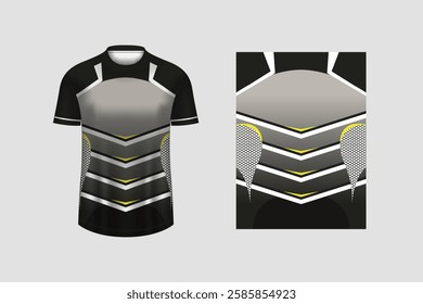 Tshirt mockup sport jersey design