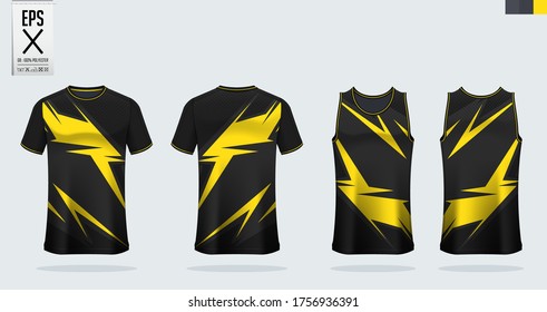 Download Siyah Tshirt Mockup - Soccer Kit Yellow Images Stock ...