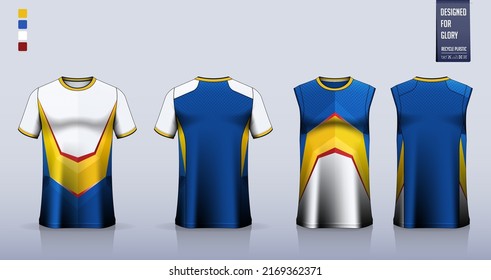 Tshirt Sport Template Design Soccer Jersey Stock Vector (Royalty Free ...