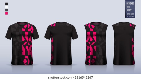 Plantilla de camiseta deportiva Royalty Free Stock SVG Vector and Clip Art