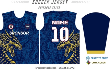 T-shirt mockup, sport shirt template design for soccer jersey, football kit. Tank tops for basketball jersey, running singlet. Fabric pattern for sport uniform in front, back view. Vector Illustration