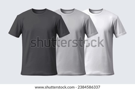 T-shirt mockup, Store tshirt template, Simple shirt mock up, Clothe editable design, Front view store products
