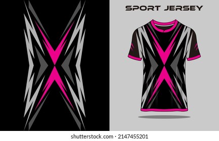	Tshirt mockup template jersey racing sport gaming design 