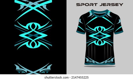 	Tshirt mockup template jersey racing sport gaming design 