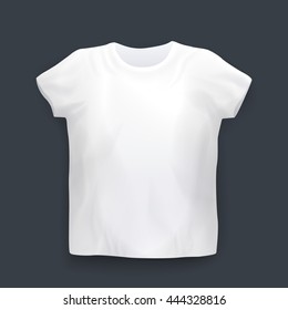 t-shirt mockup, white on dark