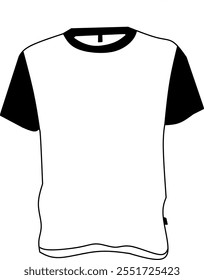 Modelo de camiseta para as necessidades da sua marca