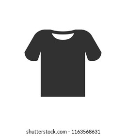 T-shirt. monochrome icon