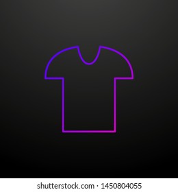 T-shirt nolan icon. Elements of school set. Simple icon for websites, web design, mobile app, info graphics