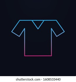 Tshirt nolan icon. Simple thin line, outline vector of shopping icons for ui and ux, website or mobile application