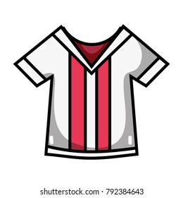 t-shirt object to play american football